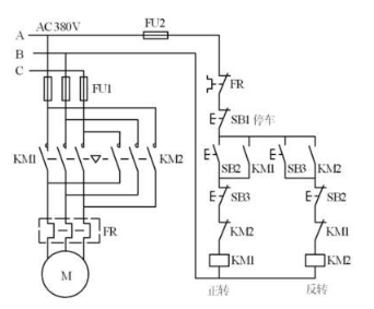 【兆恒機械】三相異步電動機正反轉控制電路圖原理及plc接線與編程